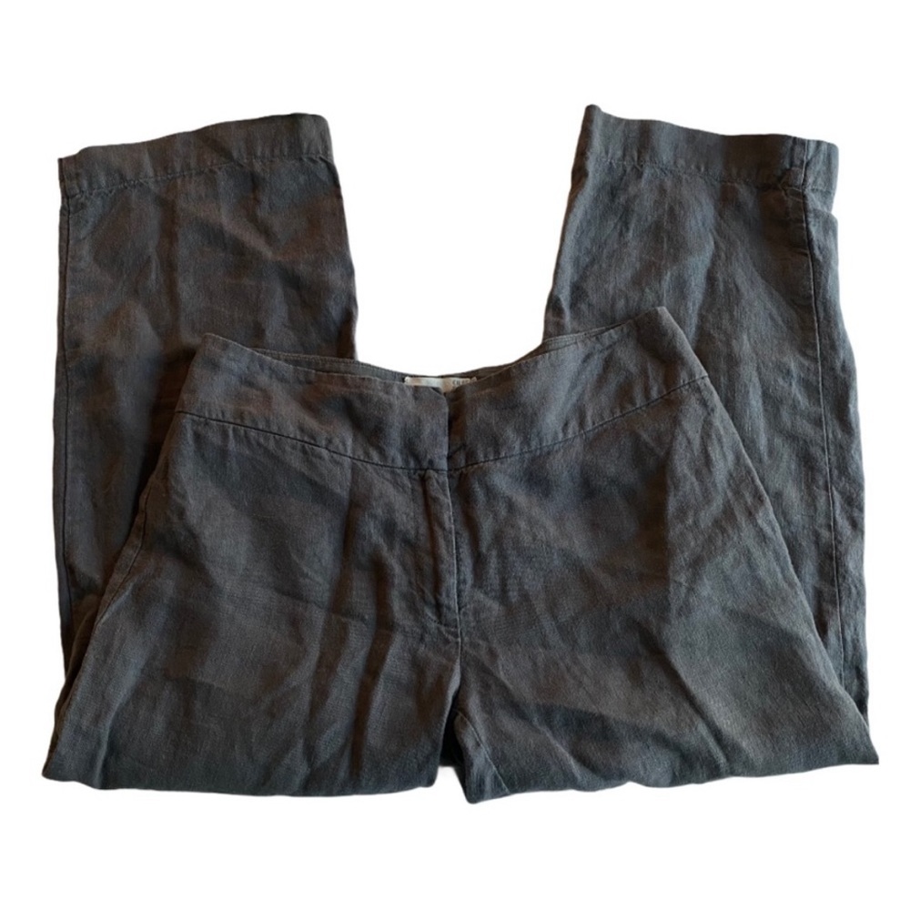 Eileen Fisher wide leg cropped pants